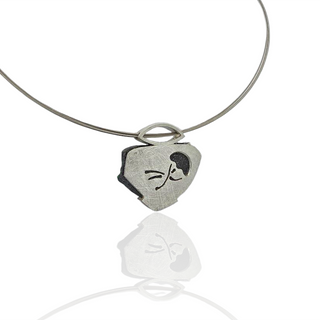 Grüner Edelsteinschmuck Uwarowit Halsschmuck aus 925/- Silber