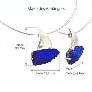 Maritimer Lapislazuli Schmuck aus 925 Silber